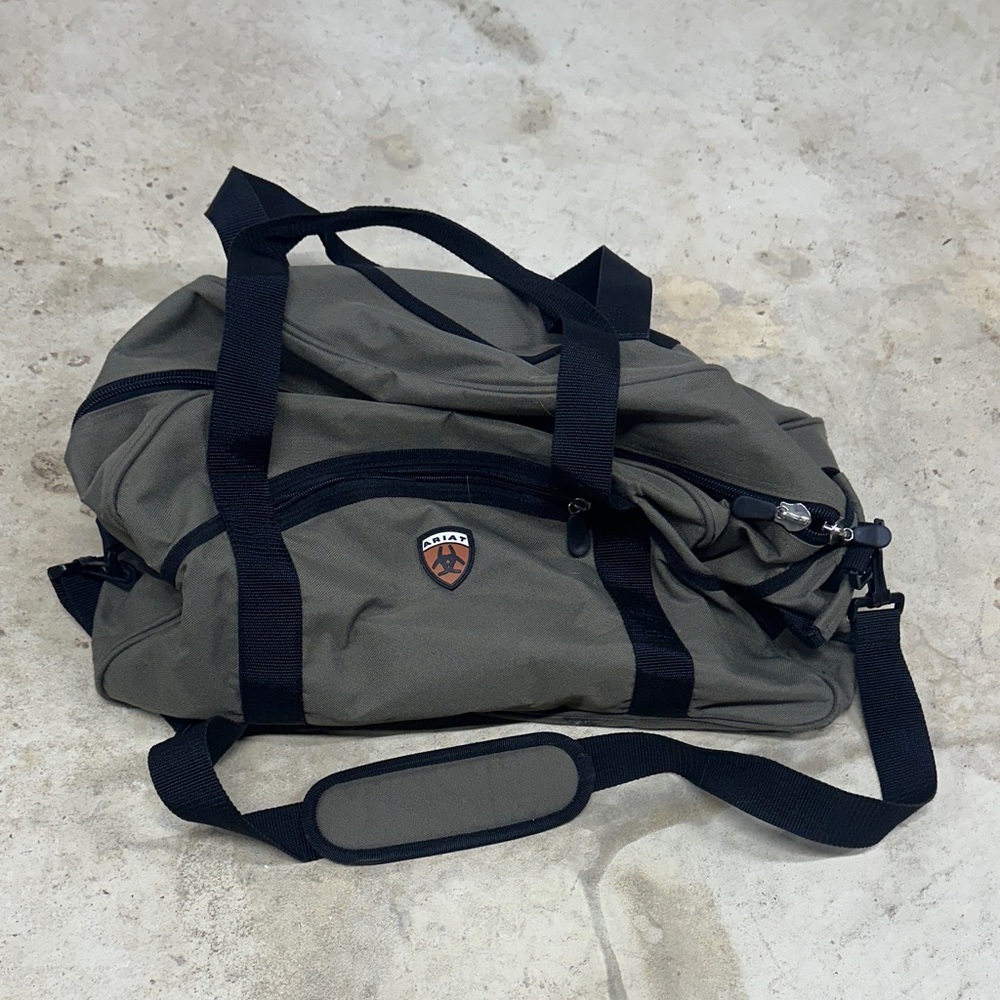 Ariat Olive Duffel Equipment Bag, small